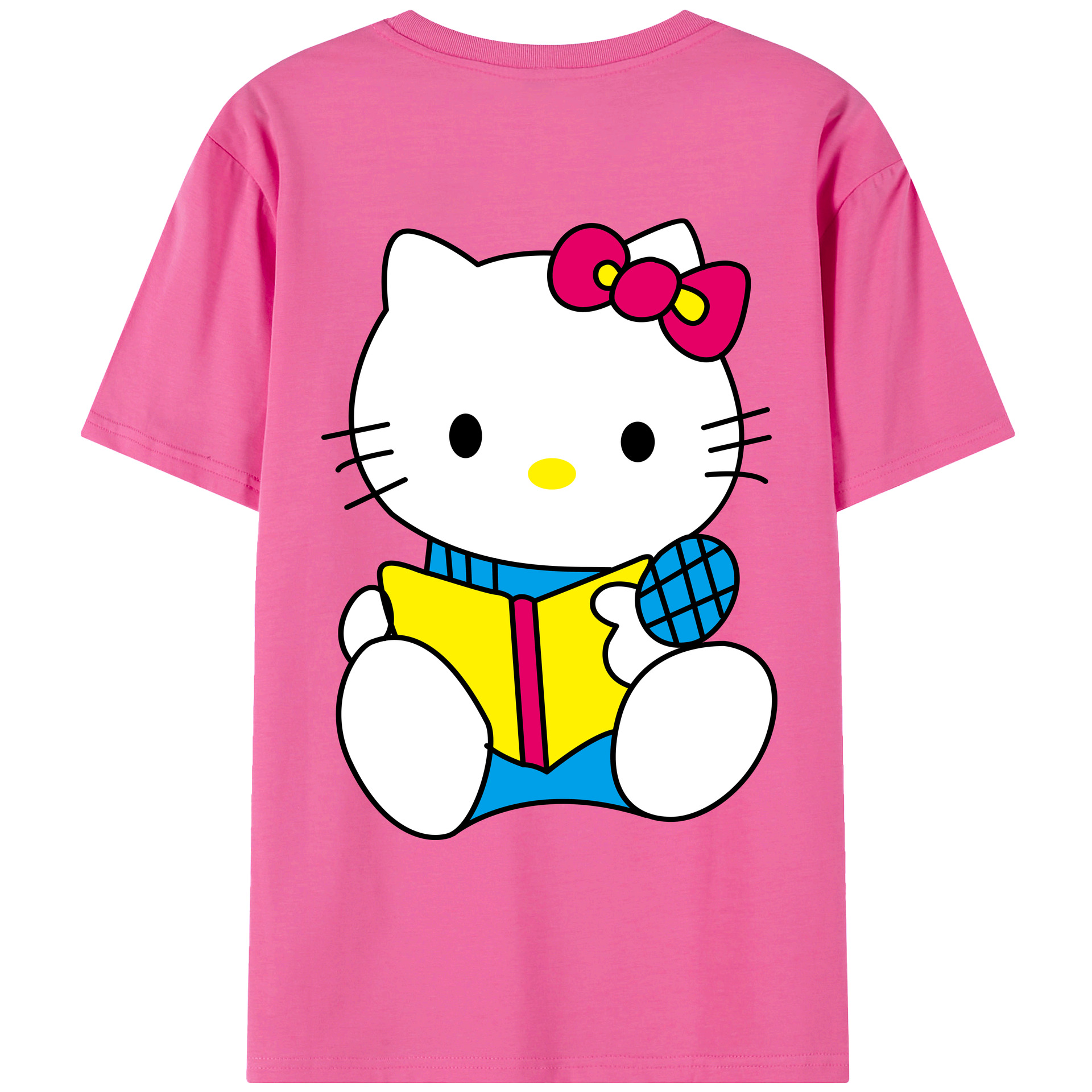 （画像用） Hello Kitty ハローキティ レディース半袖Tシャツ(バックプリント)
